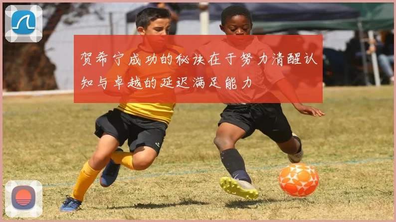 贺希宁成功的秘诀在于努力清醒认知与卓越的延迟满足能力